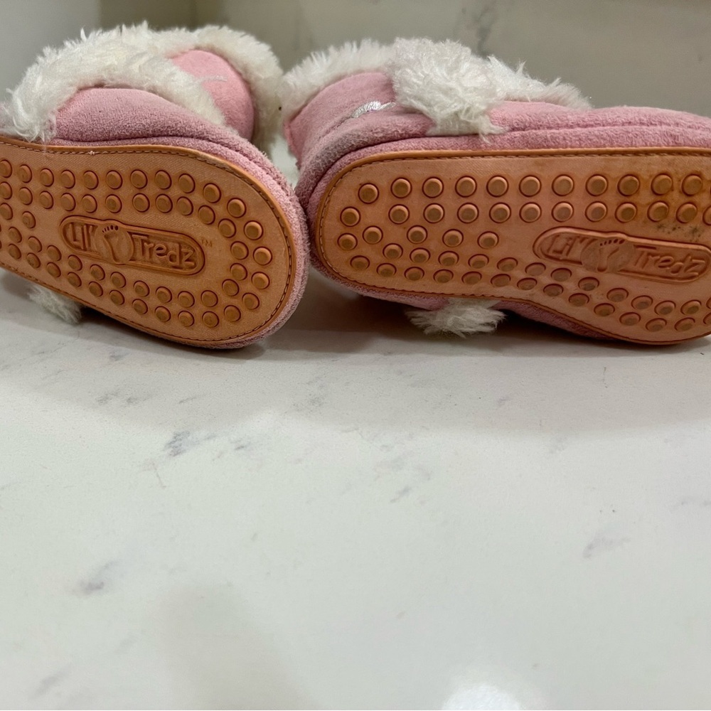 Cozy Pink Kids Boots - Picture 6 of 8